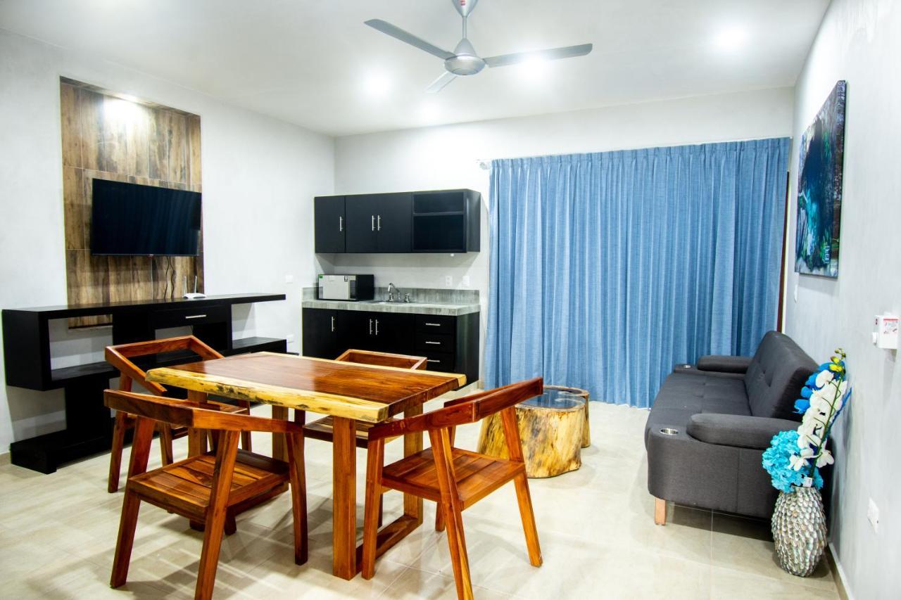 Hotel Casa Tortuga Tulum - Cenotes Park Inclusive Ngoại thất bức ảnh Living room