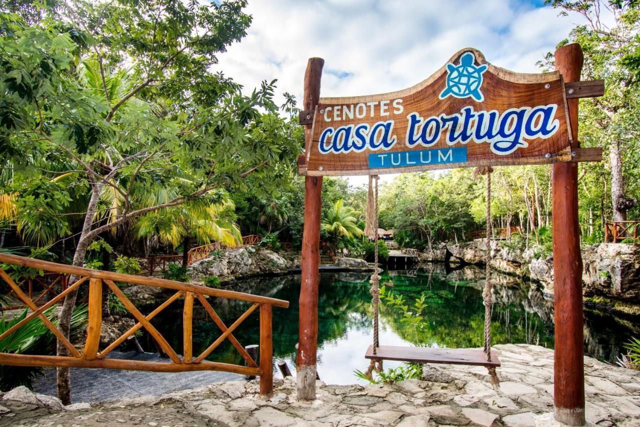 Hotel Casa Tortuga Tulum - Cenotes Park Inclusive Ngoại thất bức ảnh