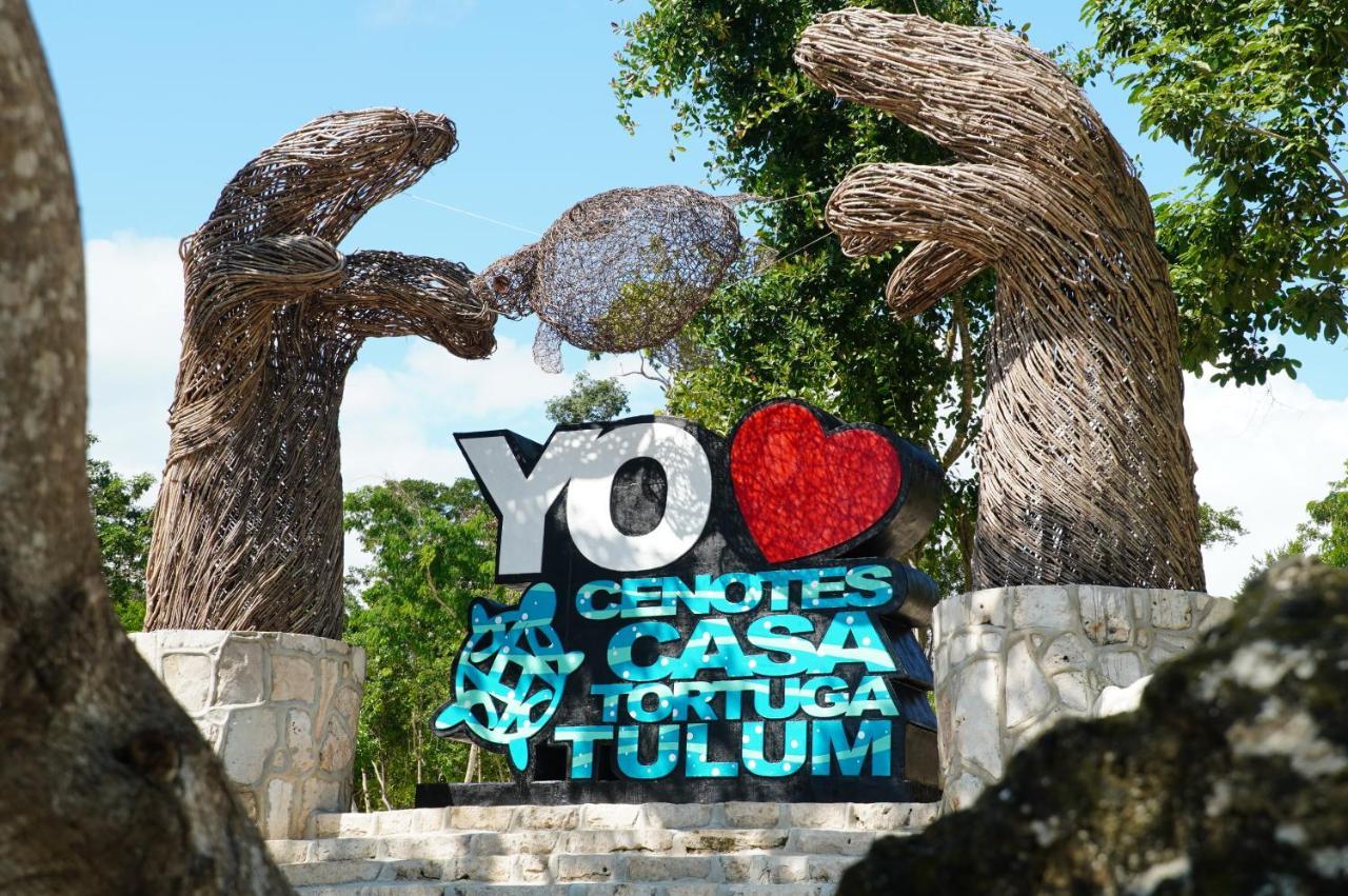 Hotel Casa Tortuga Tulum - Cenotes Park Inclusive Ngoại thất bức ảnh