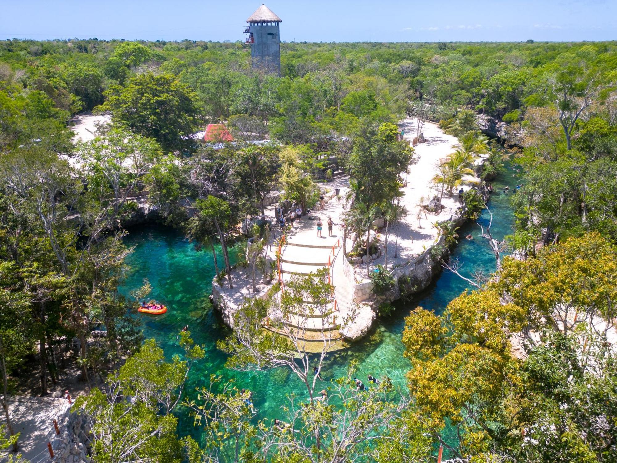 Hotel Casa Tortuga Tulum - Cenotes Park Inclusive Ngoại thất bức ảnh Cenote